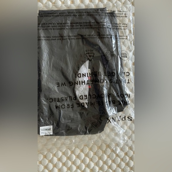 SPANX Black Faux Leather Sheath Dress 
Size M original Price $228 - Picture 17 of 17